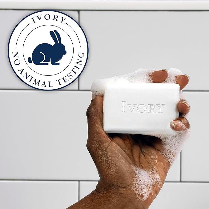 Ivory Body Wash + Gentle Bath Bar Soap (2 Count) Bundle Designed for the Whole Family, Original Scent, Gentle Formula, Made Without Heavy Perfumes, Parabens, or Phthalates, 35 oz & 3.17 oz (Pack of 2)