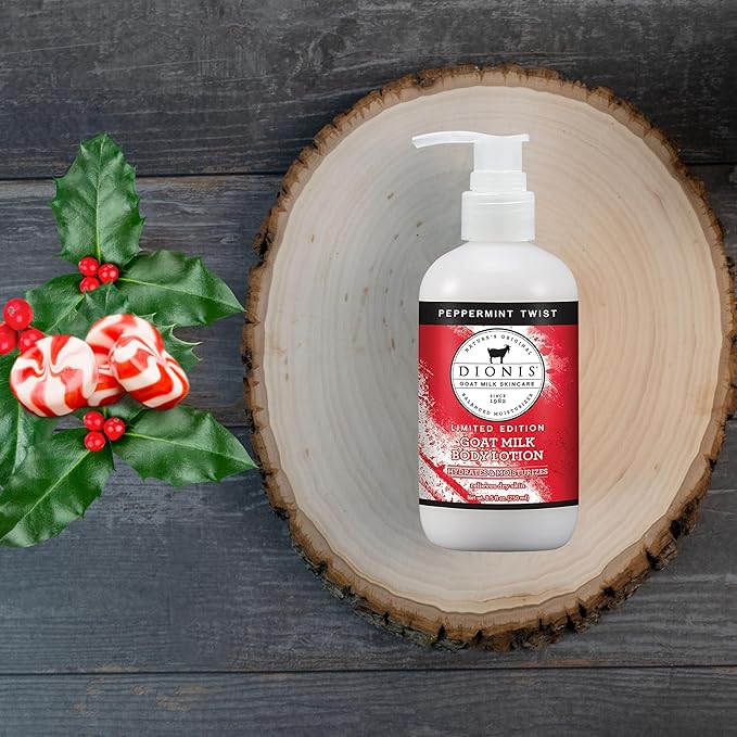 Dionis Goat Milk Body Lotion Peppermint Twist 8.5 oz (Pack of 1)