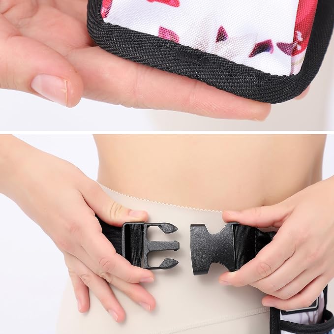 Massage Bottle Bag Massage Therapist Holster Massage Lotion Holster Massage Oil Holster（9d1KD-Hua）