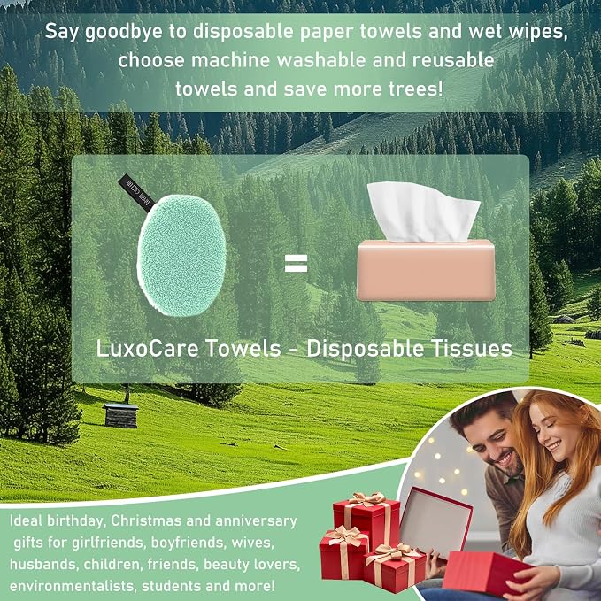 Soft Microfiber Intimate Towels 3 Pack, Reusable Cleansing Cloths for Daily Personal Care, Portable Quick-Dry Pads Compatible with Bidet Use, Gentle for Sensitive Skin