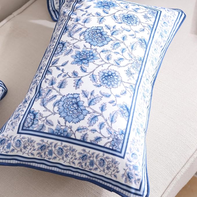 Designer Velvet Throw Pillow Cover,Set of 2,20"x12"-BlueWilow | Pillow Cover,Concealed Zipper Design,Dragonfly Pattern,Sofas,Bedroom,Living Room,Lounge Chairs,All Season Home Decor