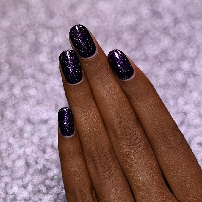 ILNP Guest List - Blackened Grape Holographic Nail Polish