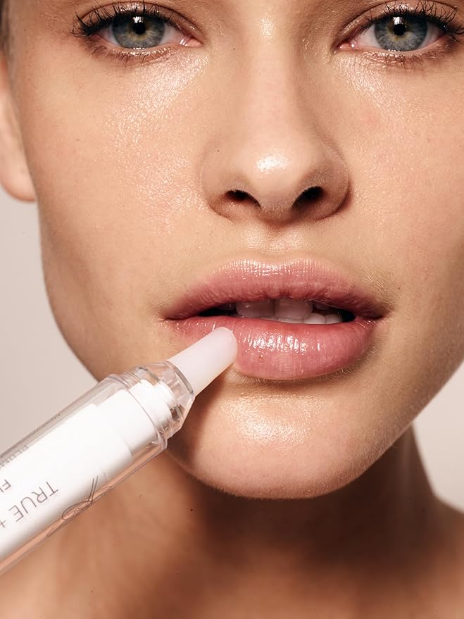 True + Luscious Lip Plump & Eye Serum | Hydrating Anti-Aging Treatment with Hyaluronic Acid & Stem Cells | Plump Lips and Reduce Dark Circles, Crows Feet, & Fine Lines | Clean Vegan & Cruelty Free