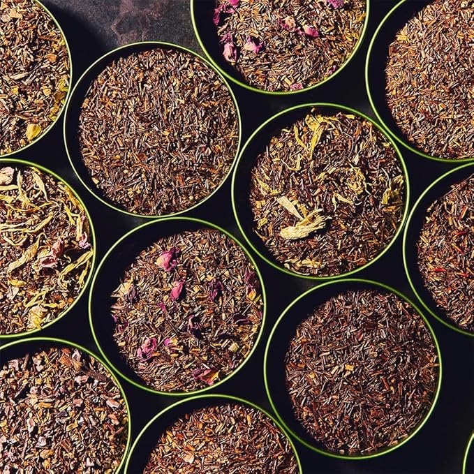 Palais des Thés Herbal Tea - Organic Rooibos of Lords Caffeine-Free Earl Grey Blend with Bergamot - Premium Tea Bags - Serves 20 Cups