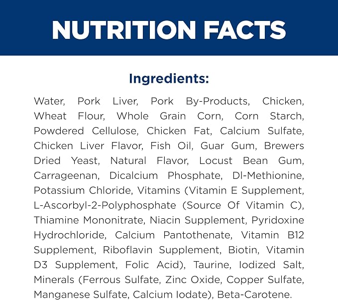 Hill's Science Diet Adult 1-6 Wet Cat Food | #1 Veterinarian Recommended, Liver & Chicken Recipe, 5.5 oz. Cans, 24-Pack