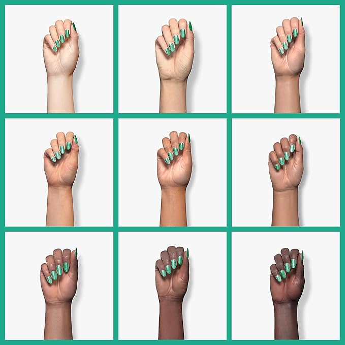 ILNP Funhouse - Carribean Green Ultra Metallic Bright Nail Polish