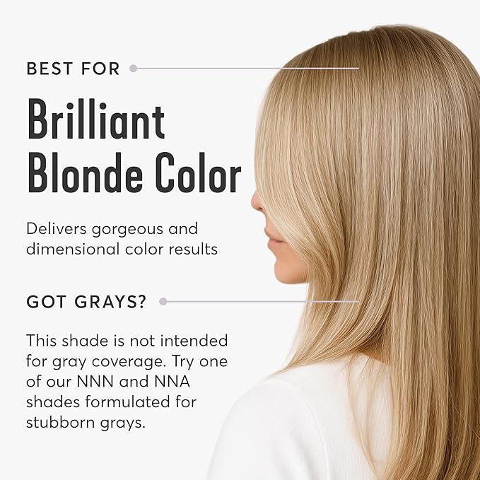 Madison Reed Radiant Hair Color Kit - 9N Medium Neutral Blonde (Nocera Blonde), Dimensional Gray Hair Blending Permanent Hair Dye, PPD-Free & Ammonia-Free, 1 Pack
