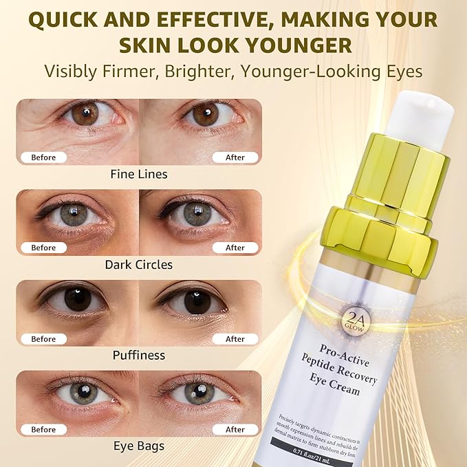 Perfection Eye Tightener & Instant Eye Face Lift Cream | Rapid Tightening for Eye Bags & Fine Lines | Dual-Action Firming + Long-Term Repair | Daily Skin Care | Gifts for Women (0.71fl oz/21ml)