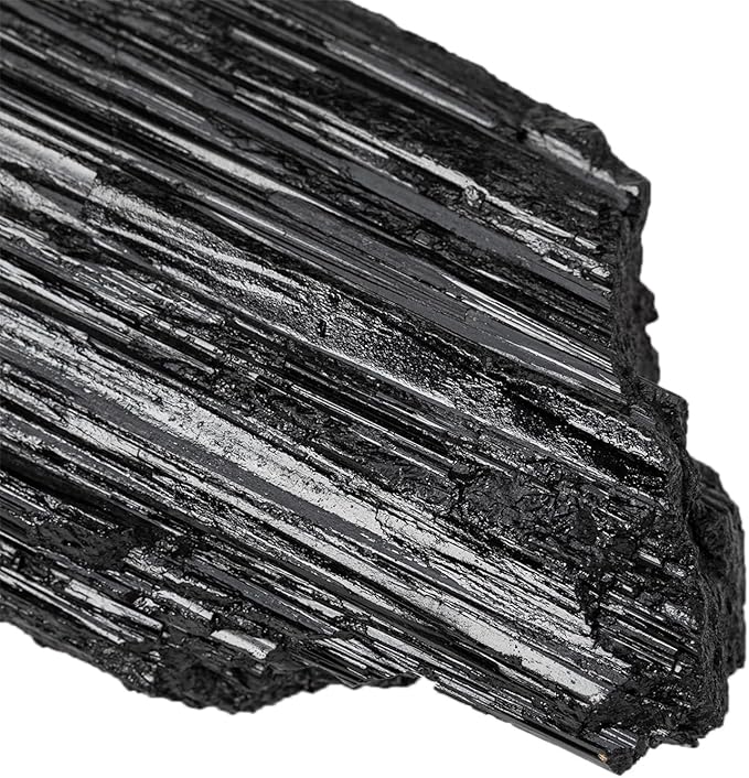 Large Raw Black Tourmaline Crystal Natural Rough Stone Healing Crystals for Meditation Reiki Energy Decoration 3-4lbs