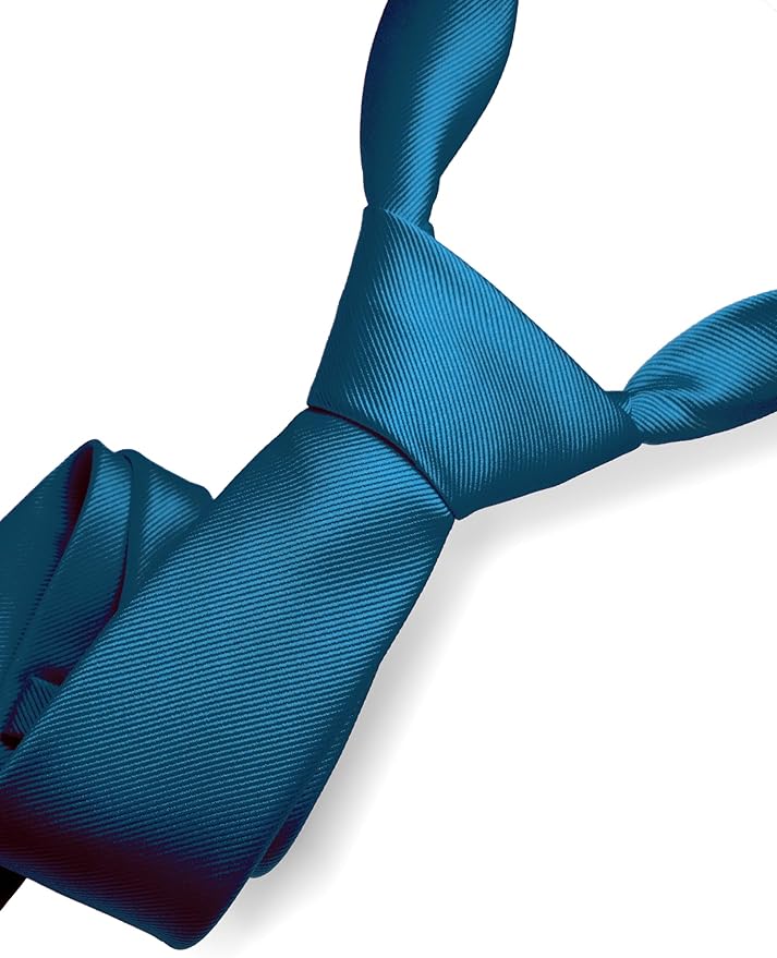 RBOCOTT Solid Color Tie Formal Necktie for Men