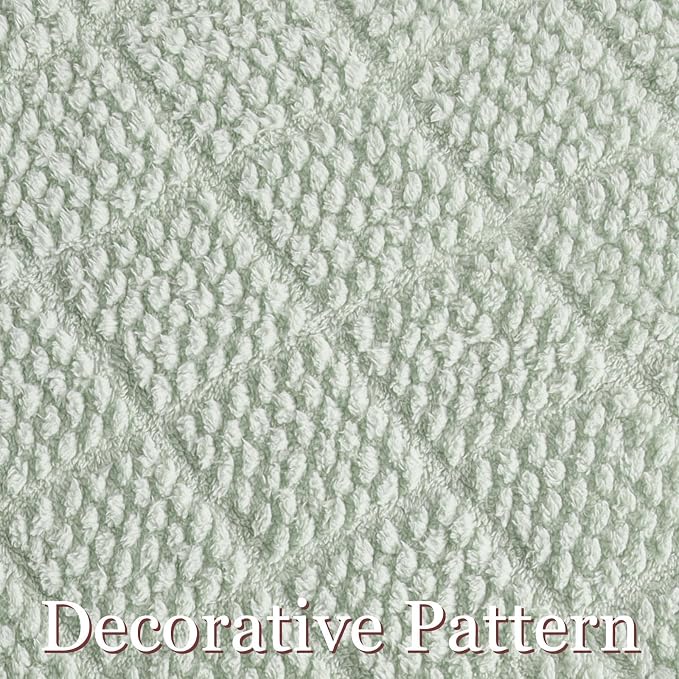 Whale Flotilla Soft Fleece Throw Blanket for Couch, Sage Green | Jacquard Waffle Blankets for Home Decor, Lightweight and Cozy, All Season Suitable, 50x60 Inch
