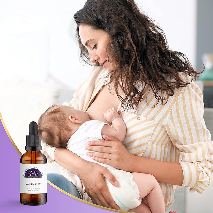 Milky Way from Midwife Made Naturals-All Natural Homeopathic Remedy Drops for Breastfeeding. Non-Toxic, Non-GMO,2 FL.OZ. Gotas Homeopaticas Para Amamantar