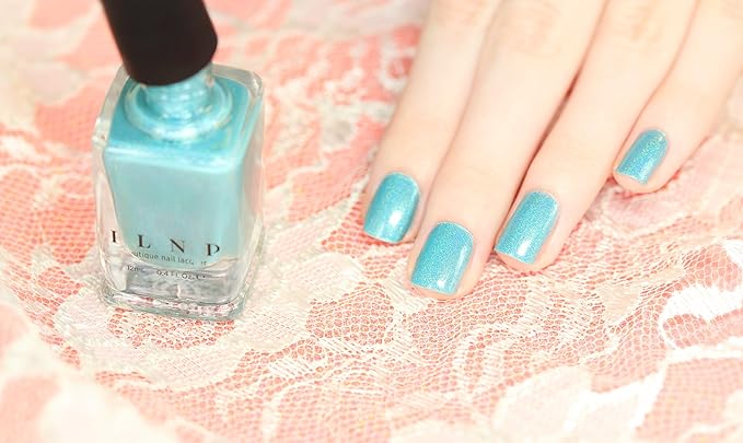 ILNP Music Box - Rich Teal Blue Holographic Nail Polish