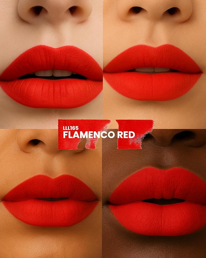 SIIA Cosmetics Change Agent Liquid Lipstick in Flamenco Red