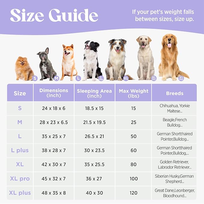 LE SURE Cute Cozy High Back Orthopedic Small Dog Bed with Sides, 24" Beige | Waterproof Pet Bed with Sides, Aesthetic Comfy Egg-Crate Foam Pet Couch Sofa, Removable Washable Cover, Non-Slip Bottom