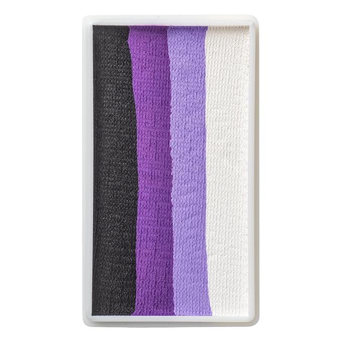 TAG Face and Body Paint - 1 Stroke Split Cake 30g - Black Iris