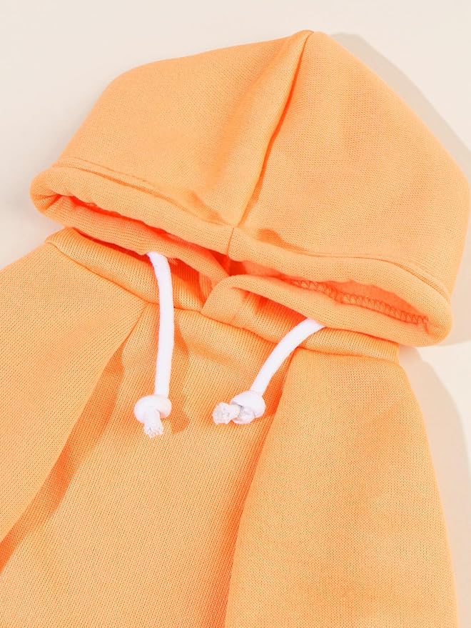 Basic Dog Hoodie Sweatshirt Puppy Sweater Warm Cat Costumes Pet Clothes for Chihuahua Puppy Kitten Small Medium Dogs Orange Medium