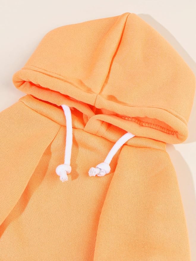 Basic Dog Hoodie Sweatshirt Puppy Sweater Warm Cat Costumes Pet Clothes for Chihuahua Puppy Kitten Small Medium Dogs Orange Small