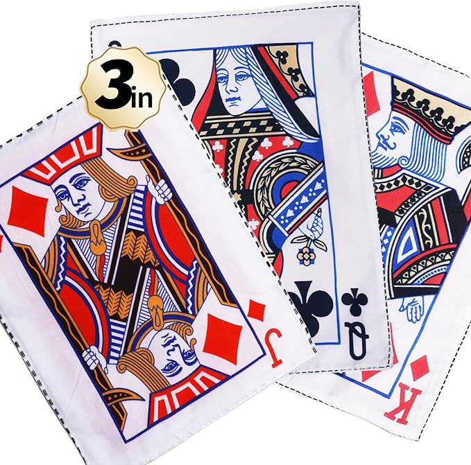 Interactive Dog Toys for Boredom - 3PCS Poker Squeaker Toys - Poker Card Dog Toy for Puppy Small Medium Furry Friends
