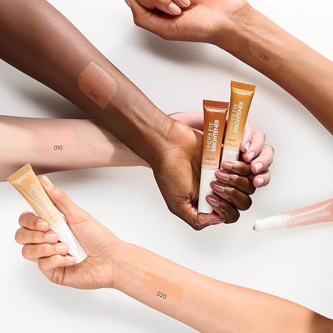 Catrice | Under Eye Brightener Liquid | Instantly Brighten Dark Circles | Lightweight, Luminous Formula with Built-In Sponge Applicator | Vegan & Cruelty Free (020 | Warm Nude)