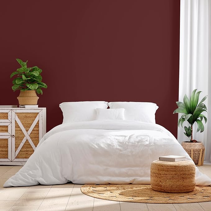 Rust-Oleum Color Spark Interior Paint and Primer in One, Matte, Chocolate Cherry, 1 Gallon