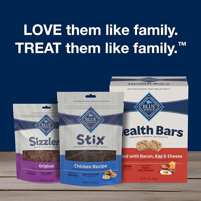 Blue Buffalo Stix Chicken Pepperoni-Style Dog Treats, 5 oz | Real Chicken #1 Ingredient, Soft & Easy to Tear, Developed by Veterinarians & Nutritionists, Great for Training