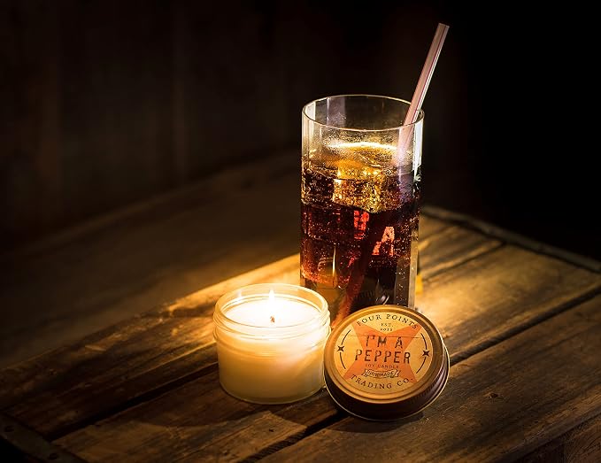 I'm a Pepper Scented 4 Oz Soy Aromatherapy Candle w/Jar - Four Points Trading Co.