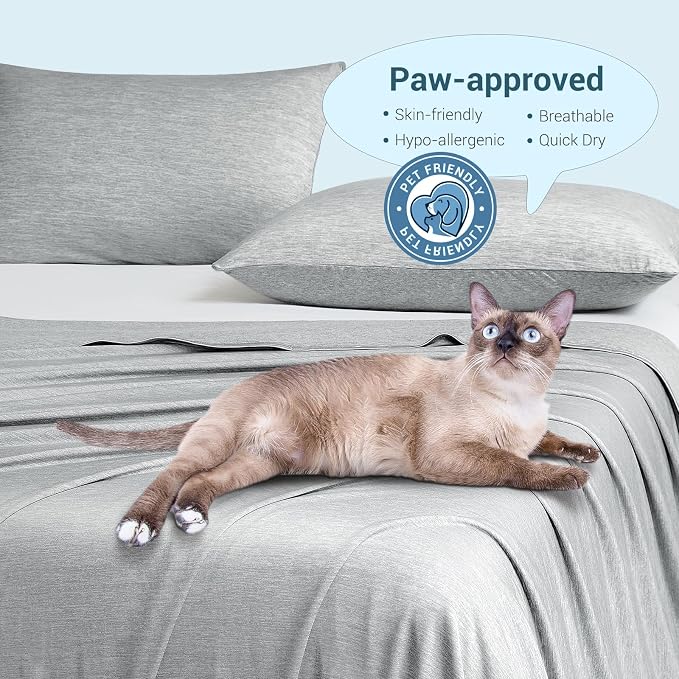 Elegear Arc-Chill 3.0 Cooling Blankets for Hot Sleepers, King Size, Grey | Q-Max>0.5 Cooling Fabric, Absorbs Heat to Keep Body Cool, Breathable Summer Blankets for Night Sweats & Menopause, 108"x90"