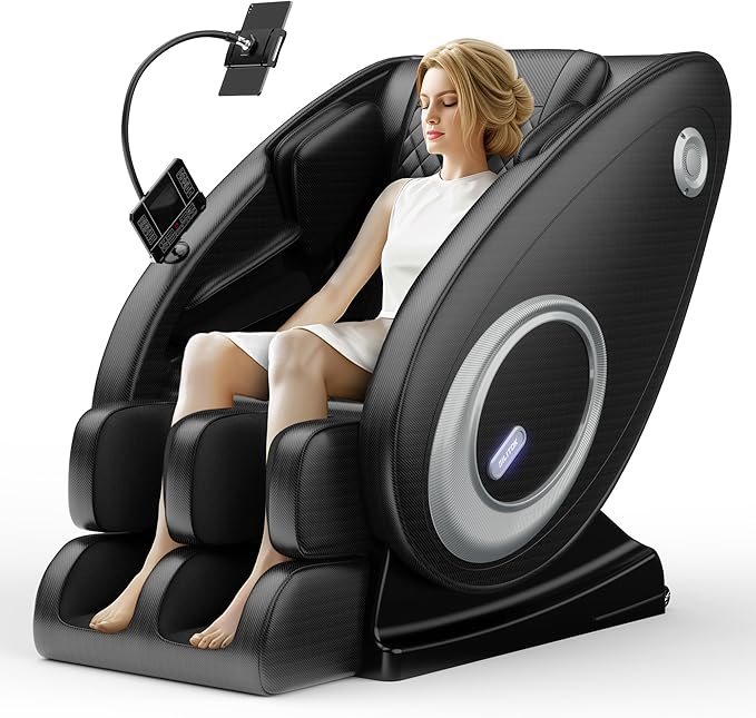 BILITOK Full Body Zero Gravity Massage Chair with Heat Therapy, 5 Auto Modes, and Remote Control, Ultimate Relaxation for Back, Shoulders, Arms, HIPS, and Calves