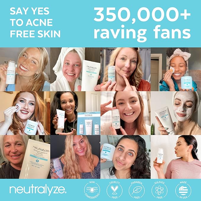 Neutralyze Moderate To Severe Acne Treatment Kit 2.0 (Clearing Serum & Synergyzer)