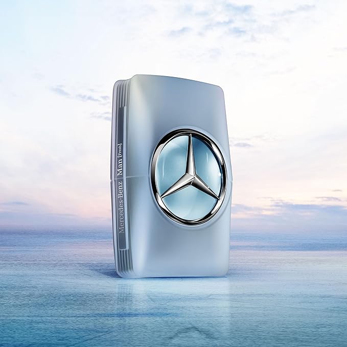Mercedes-Benz Man Fresh - Eau de Toilette for Men - Long Lasting Mens Cologne - Bergamot, Cedarwood Cologne for Men - Mens Cologne Spray - 3.4 oz