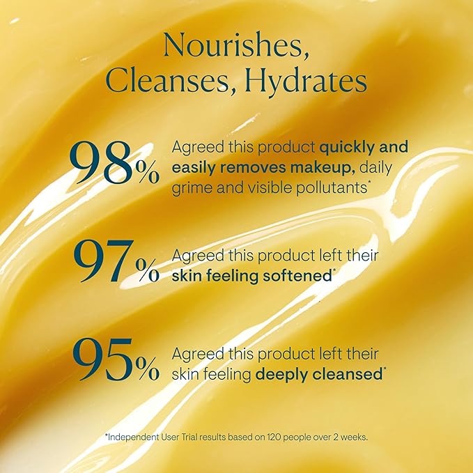 ELEMIS Pro-Collagen Cleansing Balm Makeup Remover, Hydrating Facial Cleanser, Oil Cleanser, Oil Makeup Remover, Deep Cleanse, 20g, Original New (Pack of 2)