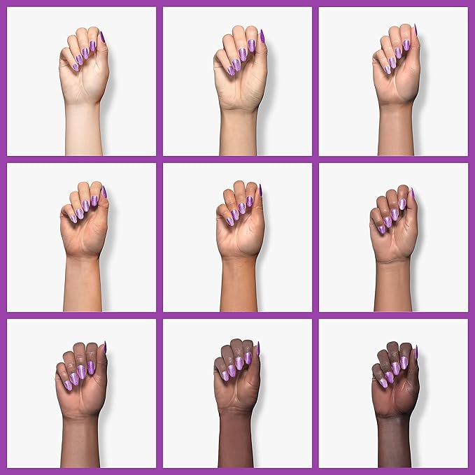 ILNP Hi-Fi - Bright Purple Ultra Metallic Bright Nail Polish