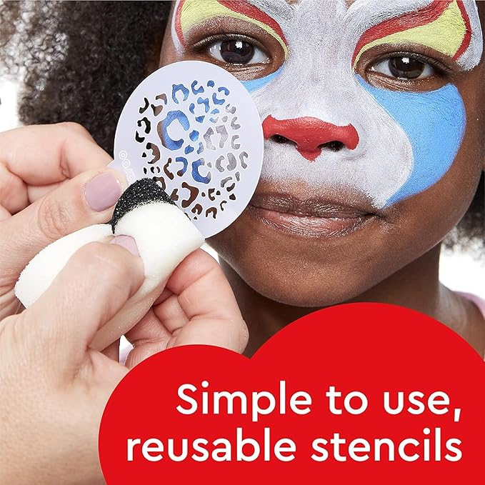 Snazaroo Face Paint Palette Kit, 8 x18.8g (0.6 Fl Oz), 8 Colours, Face Paint for Kids & Adults