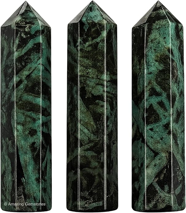Amazing Gemstone Crystal Points Bulk Healing Crystals & Stones - Premium Single Terminated Healing Wand Point Bulk Crystals for Crafts, Crystal Grid, DIY Work