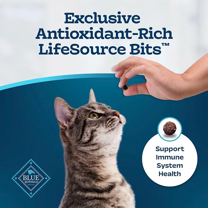 Blue Buffalo Tastefuls Chicken Weight & Hairball Control Dry Cat Food, 3 lb | Chicken & Brown Rice Recipe, Weight & Hairball Control, No Corn, Wheat, or Soy