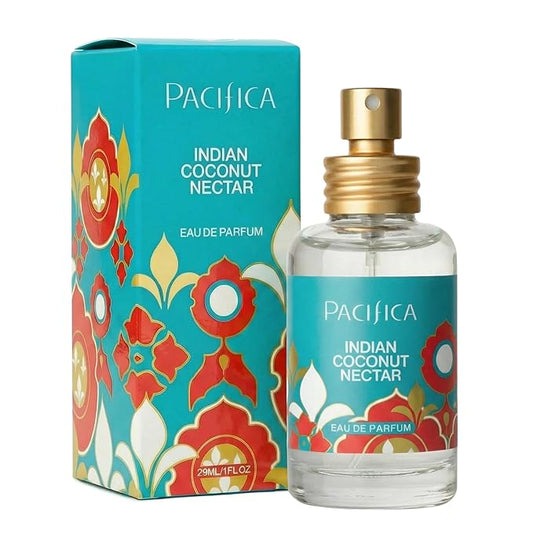 Pacifica Indian Coconut Nectar Perfume Spray – Tropical Vanilla & Coconut Fragrance, Layerable Beachy Perfume for Women, Clean, Non-Toxic, Vegan & Cruelty-Free Formula, All-Day Long Lasting
