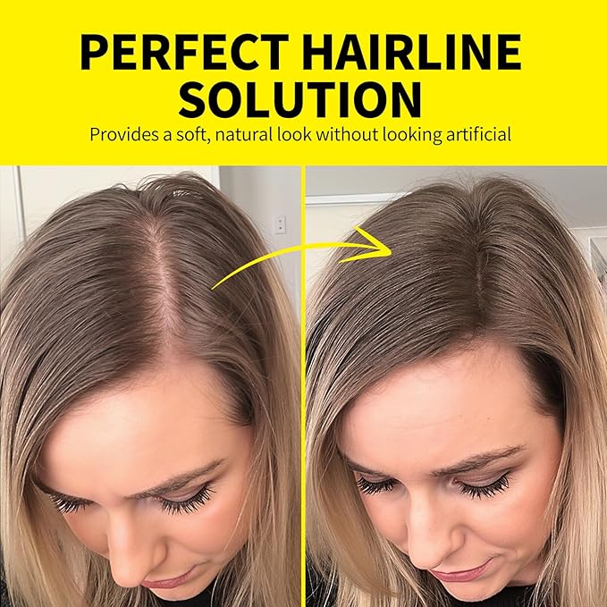 Sevich Hairline Powder - Root Touch Up Instantly Hair Color for Thinning Gray Coverage - Bald Spot Concealing Hair Powder for Women & Men - 48Hour Waterproof & Sweatproof - Blonde