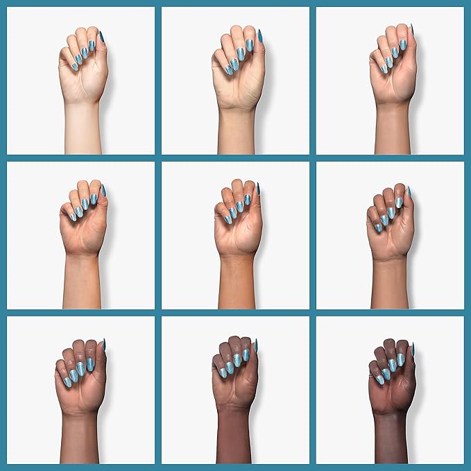 ILNP The Message - Celadon Blue Jelly Shimmer Nail Polish