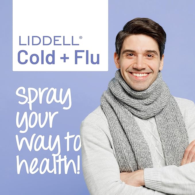Liddell Homeopathic Cold and Flu Spray, 1 Ounce