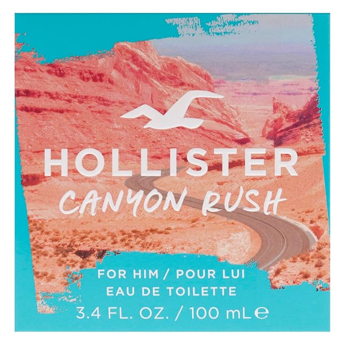Canyon Rush by Hollister for Men - 3.4 oz EDT Spray