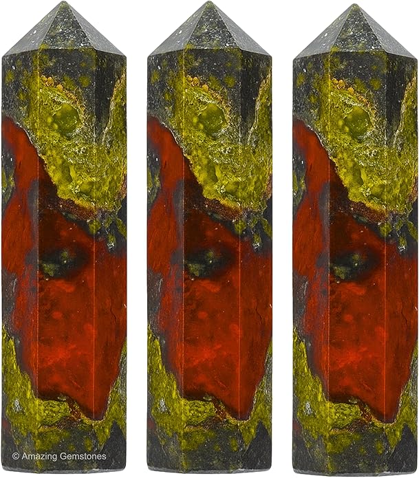 Amazing Gemstone Crystal Points Bulk Healing Crystals & Stones - Premium Single Terminated Healing Wand Point Bulk Crystals for Crafts, Crystal Grid, DIY Work