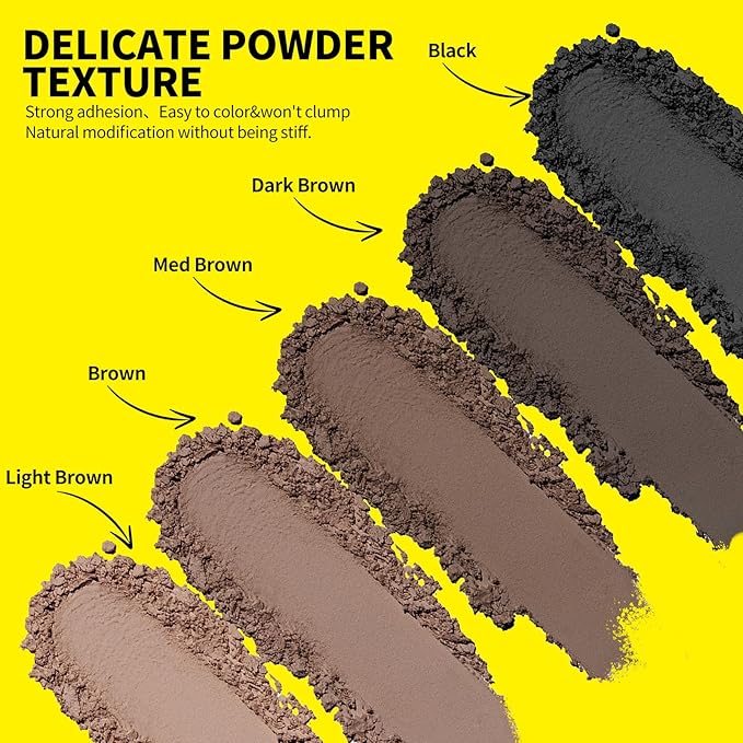 Sevich Hairline Powder 10g Large Capacity,Instantly Conceals Hair Loss,Root Touch up Powder,Hair Shadow Toppers for Women & Men Thinning Gray Hair,48H Makeup Lasting,1 Box = 2.5 Boxes,Light Brown