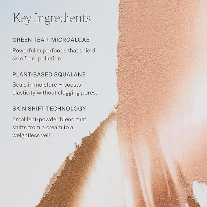 ILIA - Lightshift Cream Highlighter | Non-Comedogenic, Long-Lasting, Vegan, Cruelty-Free | Weightless, Seamless, Silky Highlighter (Glint - Soft Champagne, 0.27 oz | 7.8 g)