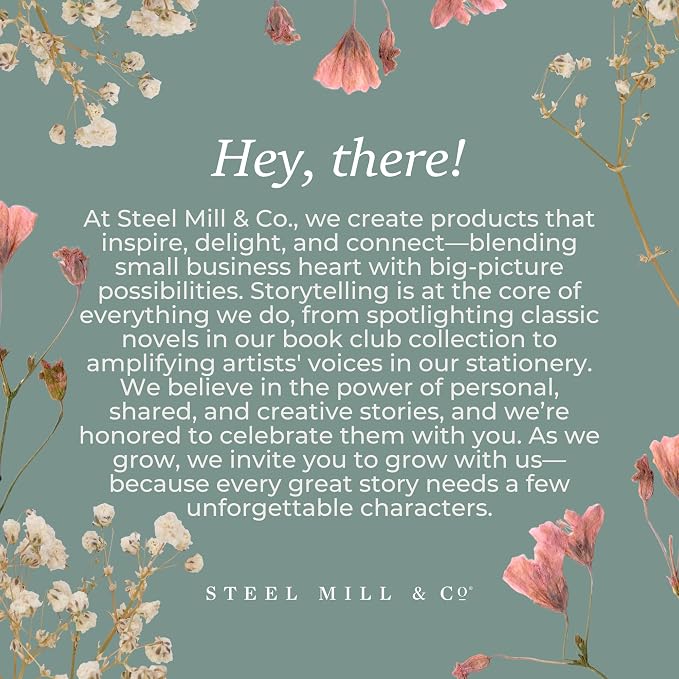 Steel Mill & Co. Ceramic Book-Shaped Vase, The Great Gatsby | Original Small Decorative Vases for Home Decor, Cute Classic Bookshelf Decor with Gold Foil, Unique Vase for Book Lovers