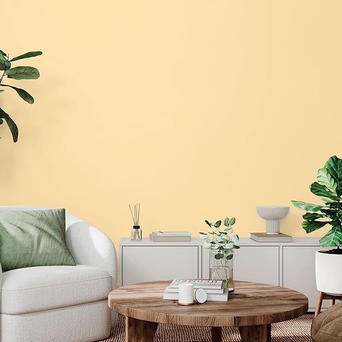 Rust-Oleum Color Spark Interior Paint and Primer in One, Eggshell, Tahitian Vanilla, 1 Gallon