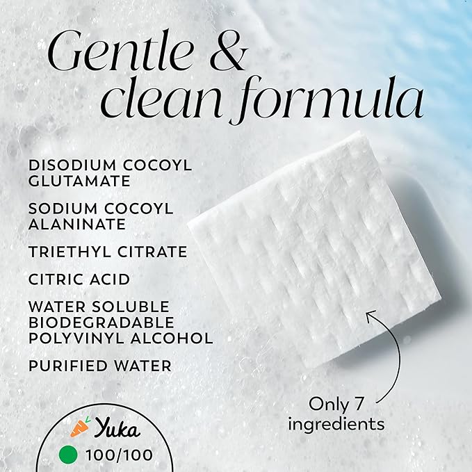 Olay Face Wash, Gentle Cleansing Melts, Fragrance-Free, Daily Use Cleanser, For All Skin Types, Travel Size, Water-Activated to Clean, Tone, and Refresh, 64ct (2 Pack x 32ct)