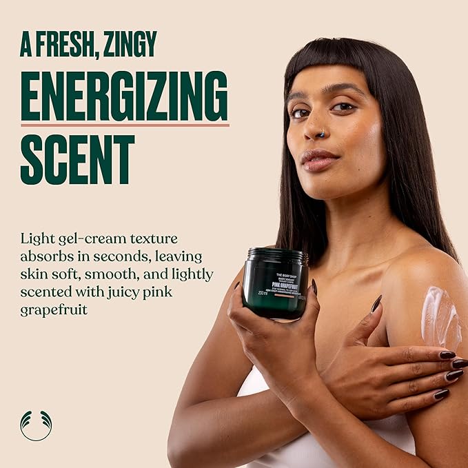 The Body Shop Pink Grapefruit Body Yogurt For Normal To Dry Skin 6.91 Ounces