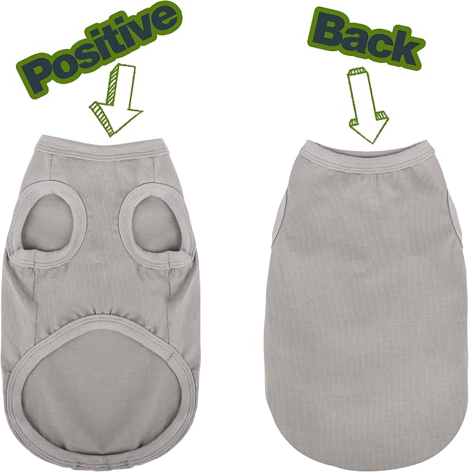 Elevate Your Dog's Fashion Quotient with Colorful and Breathable Sleeveless Cotton Shirts! Perfect Pet Apparel for Small to Medium Dogs Yellow S