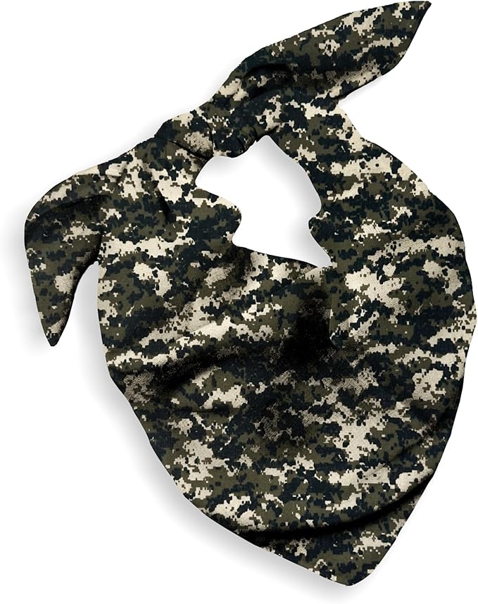 Gift Packaging Bandana for Men Women - 100% Cotton, Paisley, 22x22 In, 1 Pack - Large Bandanna Handkerchief Cowboy Hanky
